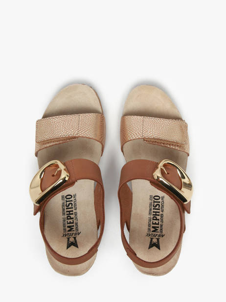 Sandales Leandre En Cuir Mephisto Multicolore women P5146895 vue secondaire 3