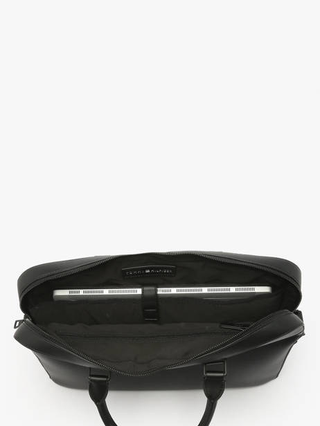 Porte Documents (main) Tommy hilfiger Noir corporate AM13222 vue secondaire 2