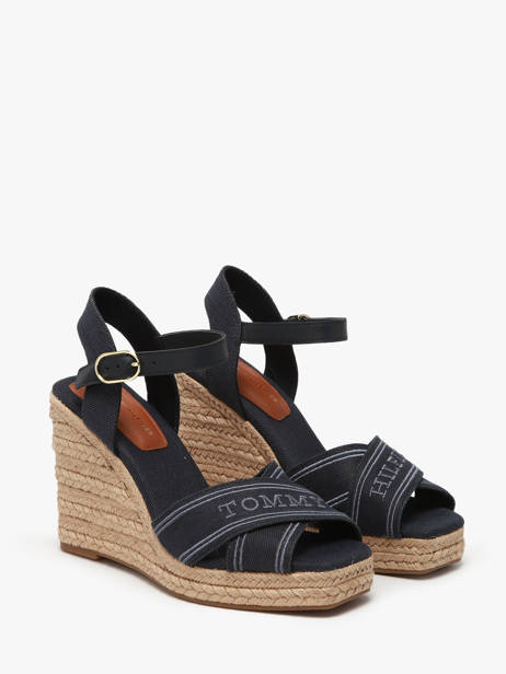 Sandals Tommy hilfiger Blue women 8668DW6 other view 1