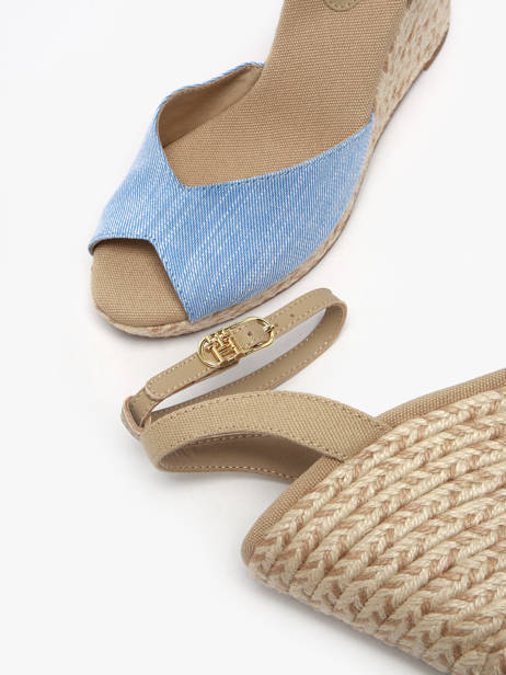 Sandals Tommy hilfiger Blue women 8588C30 other view 2