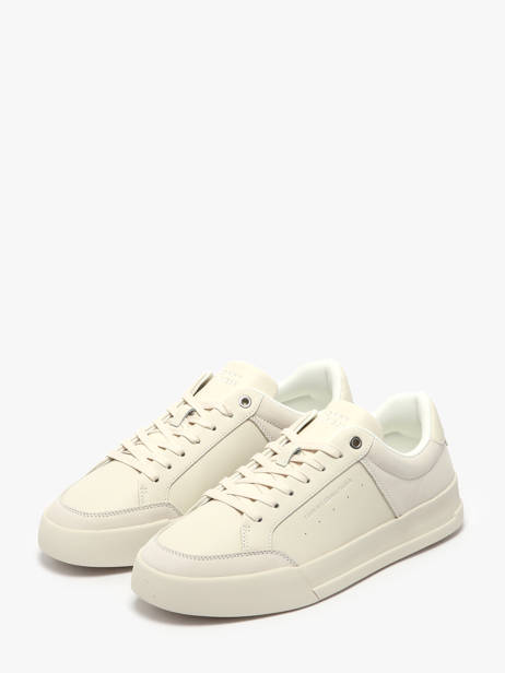 Sneakers En Cuir Tommy hilfiger Beige men 5410AF3 vue secondaire 1