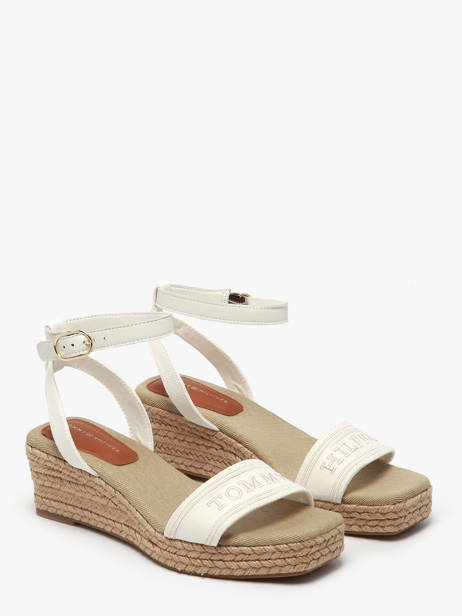 Sandals Tommy hilfiger White women 8805YBL other view 1