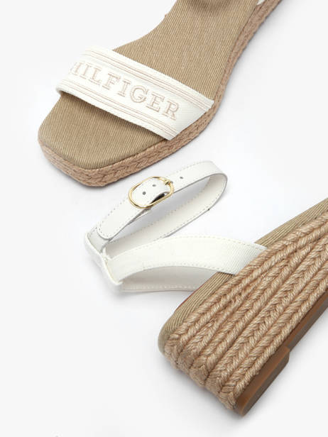 Sandals Tommy hilfiger White women 8805YBL other view 2