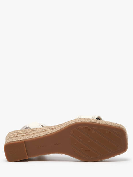 Sandals Tommy hilfiger White women 8805YBL other view 4