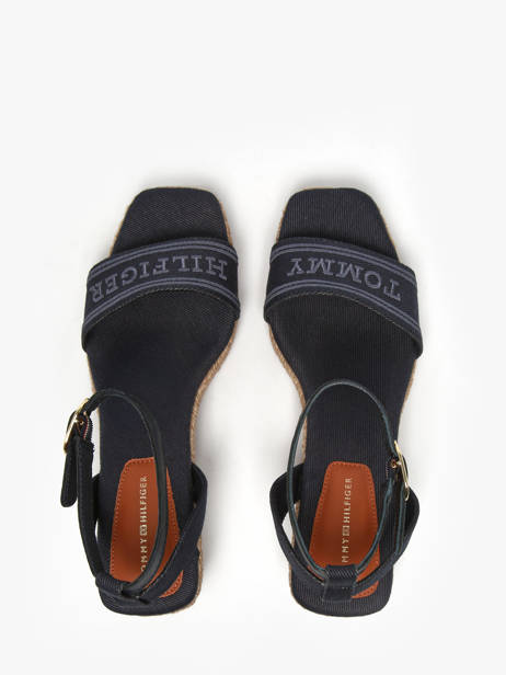 Sandales Tommy hilfiger Bleu women 8805DW6 vue secondaire 3