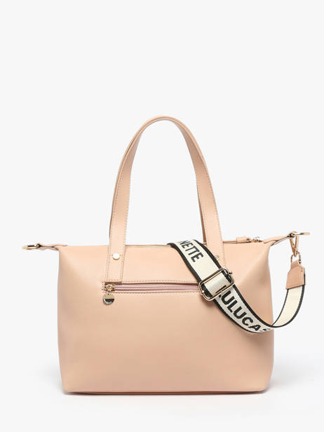 Shoulder Bag Logo Lulu castagnette Orange logo YVRAC other view 4