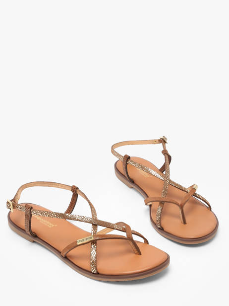 Nu-pieds Monagum En Cuir Les tropeziennes Marron women MONAGUM vue secondaire 1