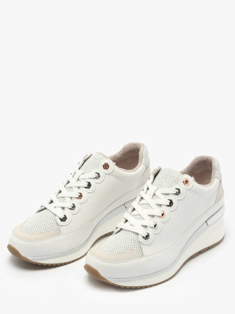 Sneakers Viroum En Cuir Mam'zelle Blanc women CSIJK67 vue secondaire 2