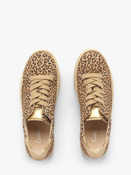 Sneakers In Leather Gabor Brown women 32 other view 4