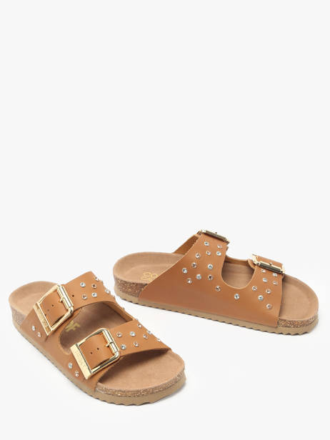 Slippers Fusbett Colors of california Brown women HCBIO501 other view 1