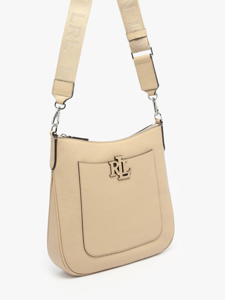 Sac Bandoulière Cameryn Cuir Lauren ralph lauren Beige cameryn 31970152 vue secondaire 2