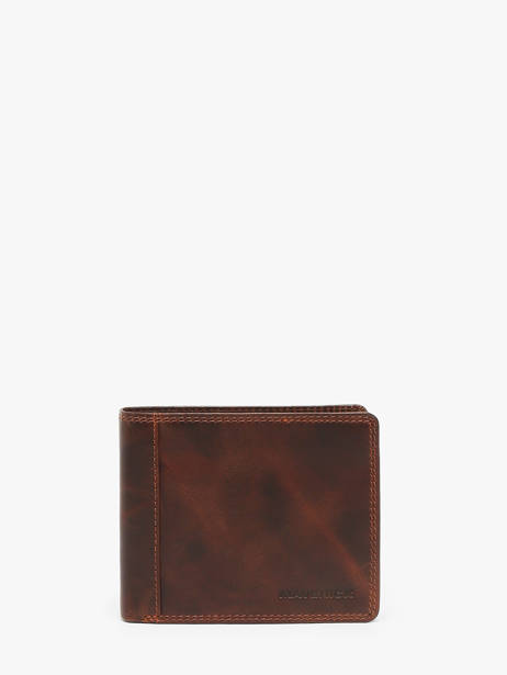 Checkholder With Card Holder Leather Maverick Brown the original MAVTO006