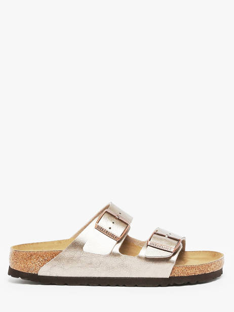 Slippers Arizona Birkenstock Beige women 1029439