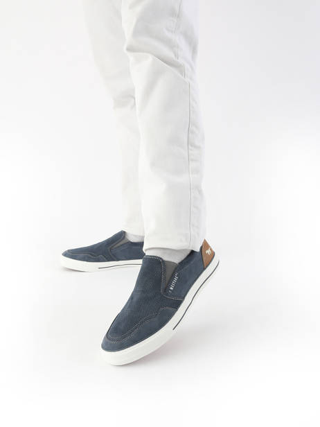 Sneakers Mustang Blue men 4198402 other view 1