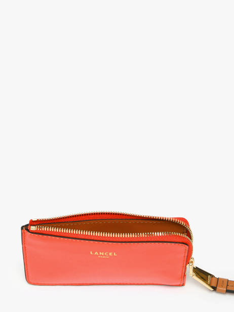 Porte-cartes Origami Cuir Lancel Orange origami A13422 vue secondaire 1