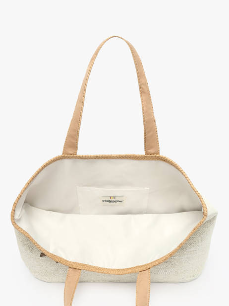 Shoulder Bag Panama Paper Les tropeziennes Orange panama TZ01 other view 3