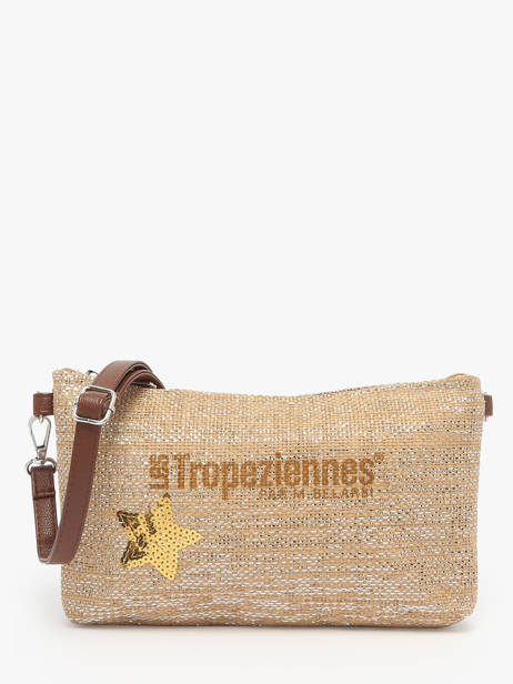 Shoulder Bag Panama Paper Les tropeziennes Beige panama TZ02