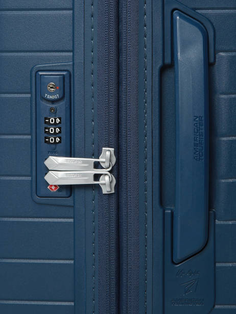 Expandable Hardside Luggage Fastforward American tourister Blue fastforward 155260 other view 1