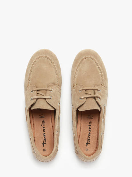 Chaussures Bateau En Cuir Tamaris Marron women 44 vue secondaire 4