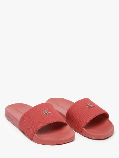 Flip Flops Calvin klein jeans Red women 1713GAM other view 1
