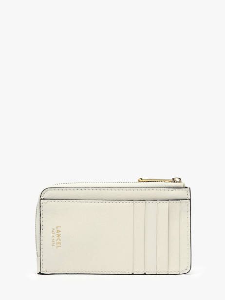 Leather Angèle Card Holder Lancel White angele A13158 other view 2