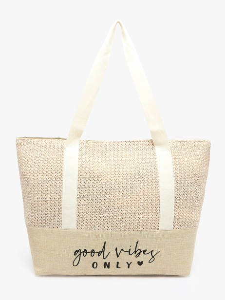 Sac Porté épaule Plage Polyester Gerard pasquier Beige plage P25021