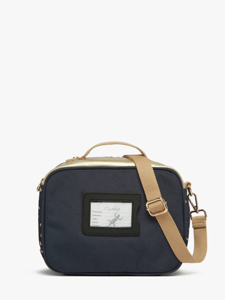 1 Compartment Lunch Bag Cameleon Blue vintage fantasy BL24 other view 3