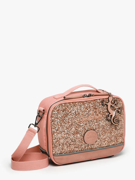 1 Compartment Lunch Bag Cameleon Pink vintage fantasy BL24 other view 1