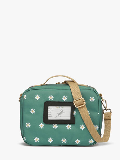 1 Compartment Lunch Bag Cameleon Green vintage fantasy BL24 other view 3