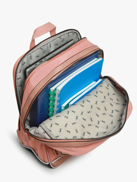 Sac à Dos 2 Compartiments Cameleon Rose vintage fantasy SO40 vue secondaire 3