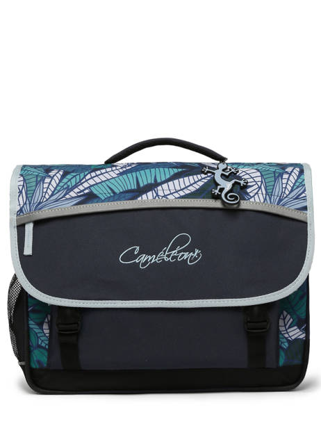 Cartable Enfant 3 Compartiments Cameleon Bleu actual CA41 vue secondaire 6