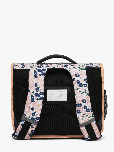 Satchel For Kids 2 Compartments Cameleon Blue actual BAS-CA35 other view 4