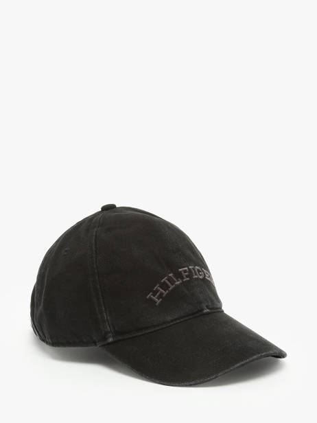 Casquette Tommy hilfiger Noir monotype soft AM13003 vue secondaire 1