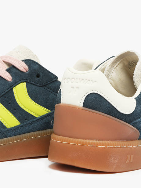 Sneakers En Cuir Coolway Bleu men 86036020 vue secondaire 3