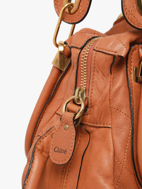 Preloved Leather Paraty Satchel Chloe Brown second life 1351290 other view 3