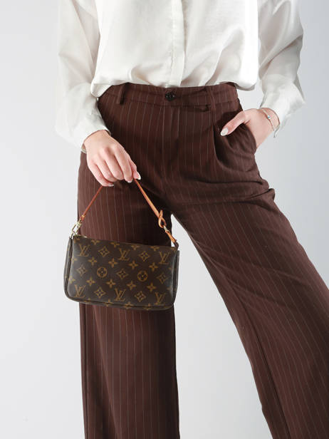 Preloved Louis Vuitton Pouch Monogram Louis vuitton Brown second life 1363087 other view 1