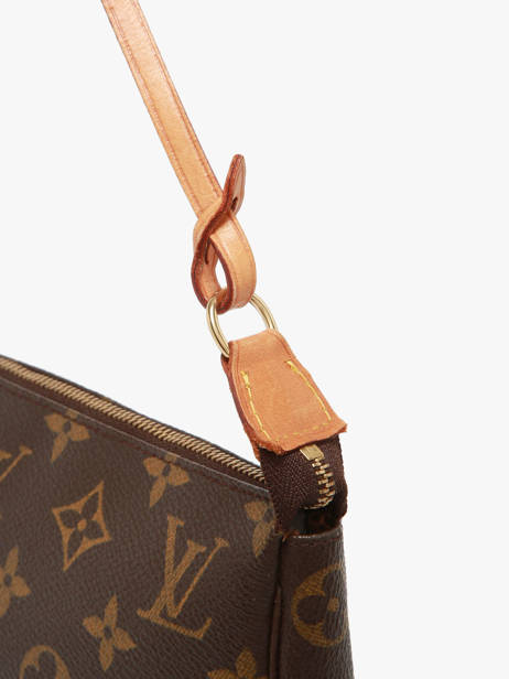 Preloved Louis Vuitton Pouch Monogram Louis vuitton Brown second life 1363087 other view 2