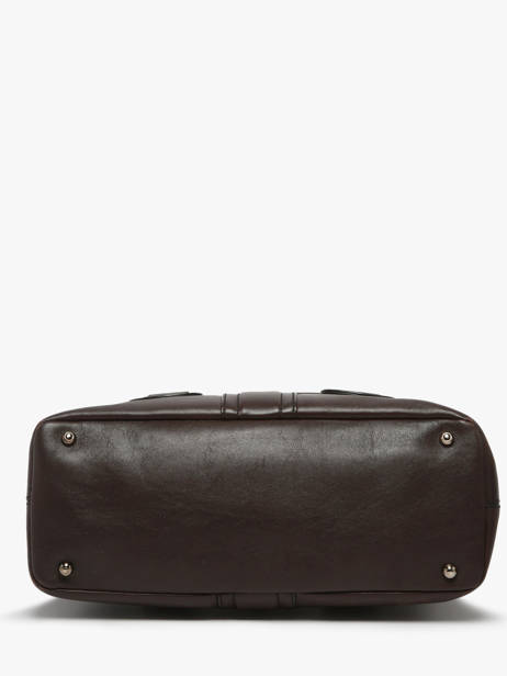 Preloved Leather Turnlock Tote Satchel Tod's Brown second life 437072 other view 7