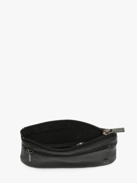 Porte-monnaie Madras Cuir Etrier Noir madras EMAD612 vue secondaire 1