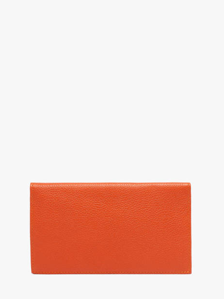 Porte-chéquier Madras Cuir Etrier Orange madras EMAD905 vue secondaire 2