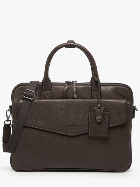 Porte-documents Flandres Cuir 1 Compartiment + Pc 15'' Etrier Marron flandres EFLA8241