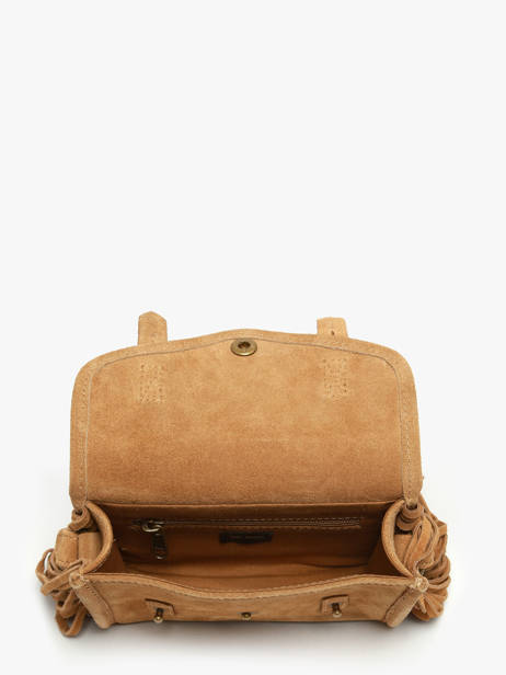 Sac Mini Indispensable Folk Cuir Paul marius Marron folk MINIFOL vue secondaire 3