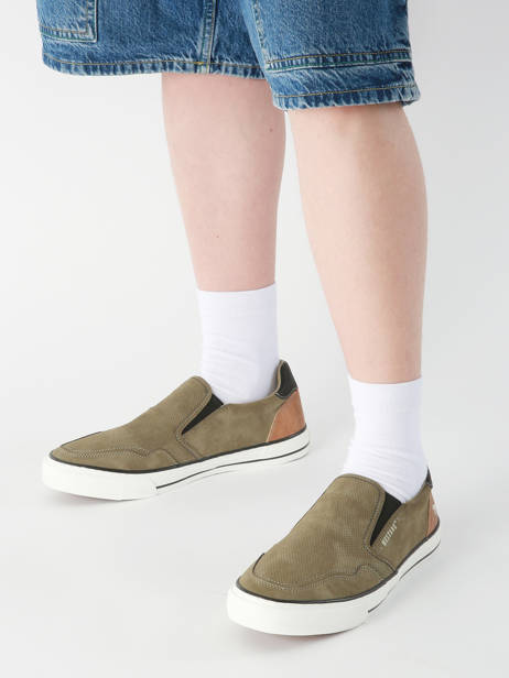 Sneakers Mustang Green men 4198402 other view 1