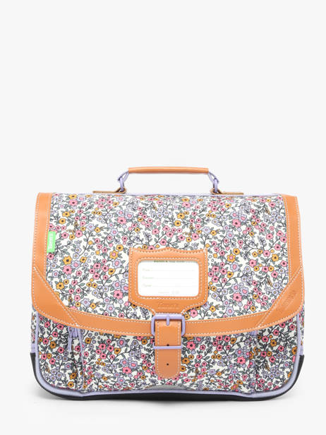1 Compartment Satchel Tann's Multicolor les fantaisies f 35263
