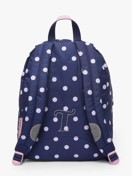 2-compartment Backpack Tann's Blue les fantaisies f 63325 other view 4