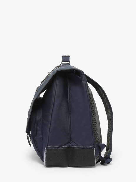 2-compartment Satchel Tann's Blue les fantaisies g 41142 other view 2