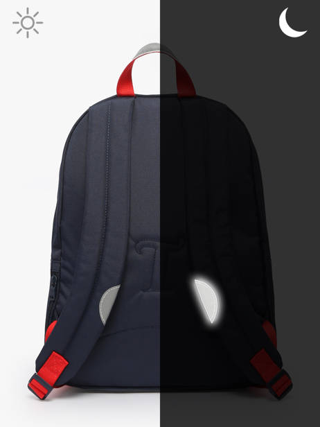 2-compartment Backpack Tann's Blue les fantaisies f 63321 other view 5