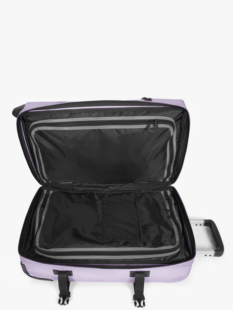 Valise Cabine Eastpak Violet authentic luggage EK0A5BA7 vue secondaire 3
