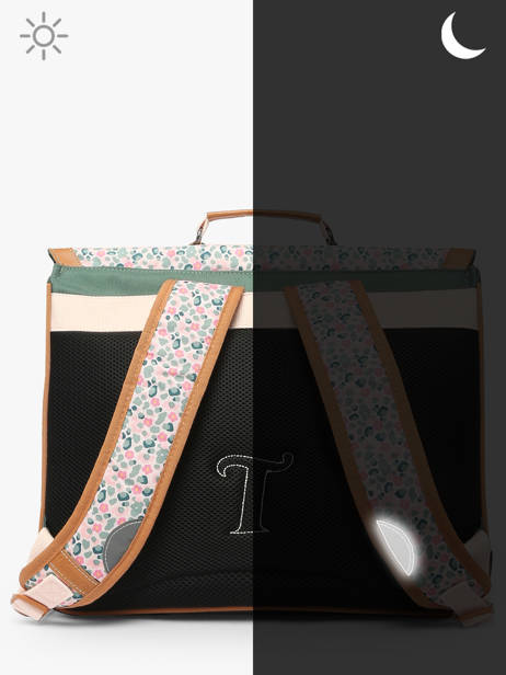 2-compartment Satchel Tann's Multicolor les fantaisies f 41267 other view 5