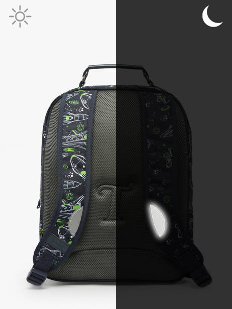 2-compartment Backpack Tann's Blue les fantaisies g 74142 other view 5